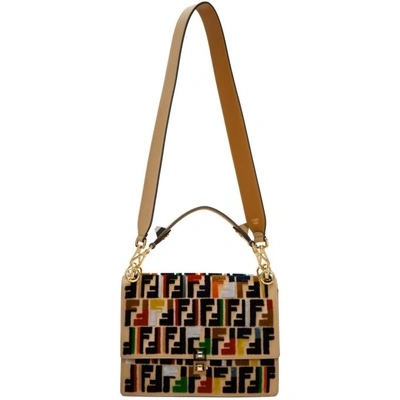 Shop Fendi Multicolor 'forever ' 'kan I' Bag