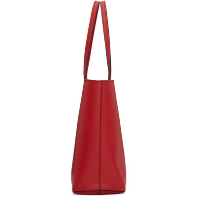 Shop Fendi Red 'f Is ' Shopping Tote