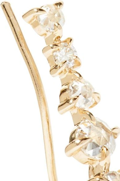 Shop Catbird Snow Queen Gold Diamond Earring