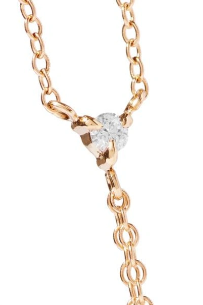 Shop Catbird Kitten Mitten 14-karat Gold Diamond Bracelet