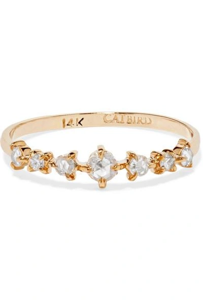 Shop Catbird Snow Queen 14-karat Gold Diamond Ring