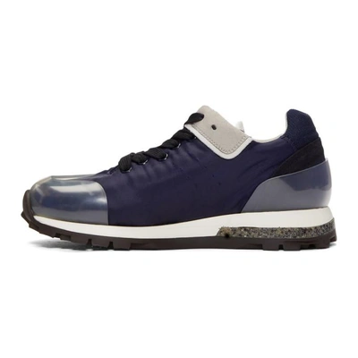 Shop Acne Studios Navy Joriko Sneakers