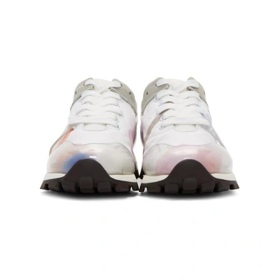 Acne Studios Joriko Flower Print Sneakers In Flower Print Nylon In White  Multi | ModeSens