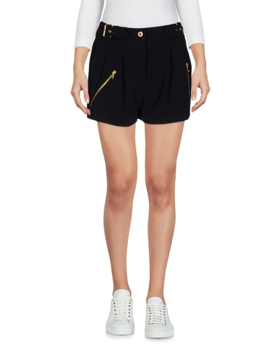 Shop Moschino Shorts & Bermuda In Black
