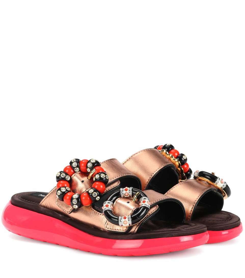 marc jacobs sage embellished sandal