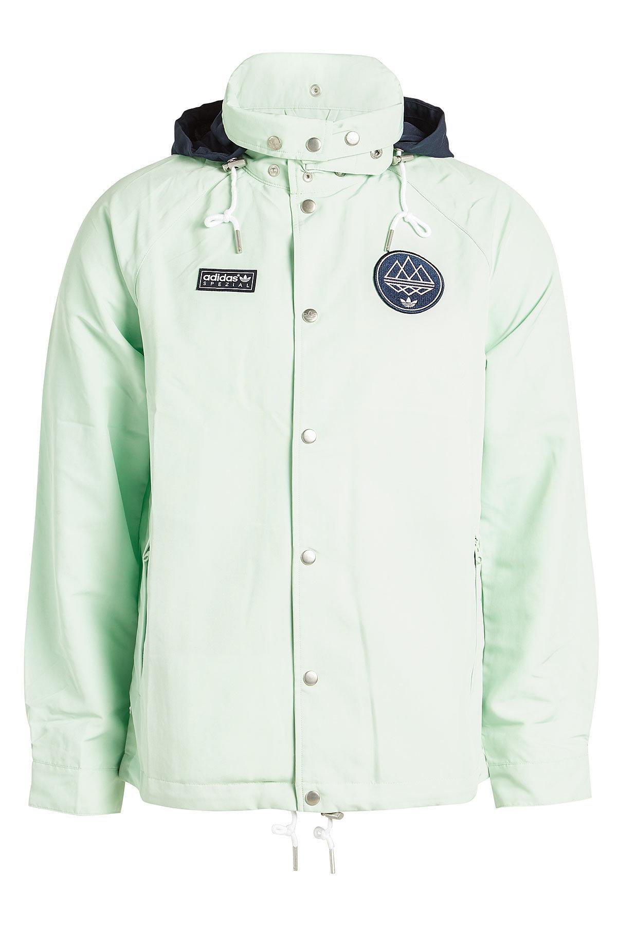 green adidas spezial jacket