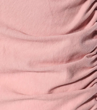 Shop Alexander Wang T Sleeveless Cotton Dress In Pink