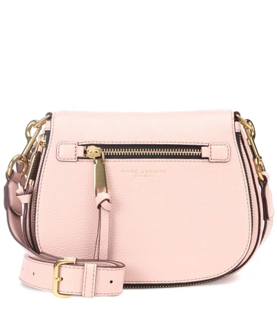 Marc Jacobs Recruit Small Nomad Leather Shoulder Bag In Pink