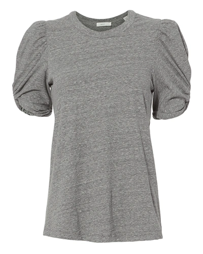 Shop A.l.c Kati Grey Puff Sleeve T-shirt