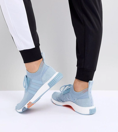 Adidas Originals Nmd Racer Sneakers In Blue - Blue | ModeSens