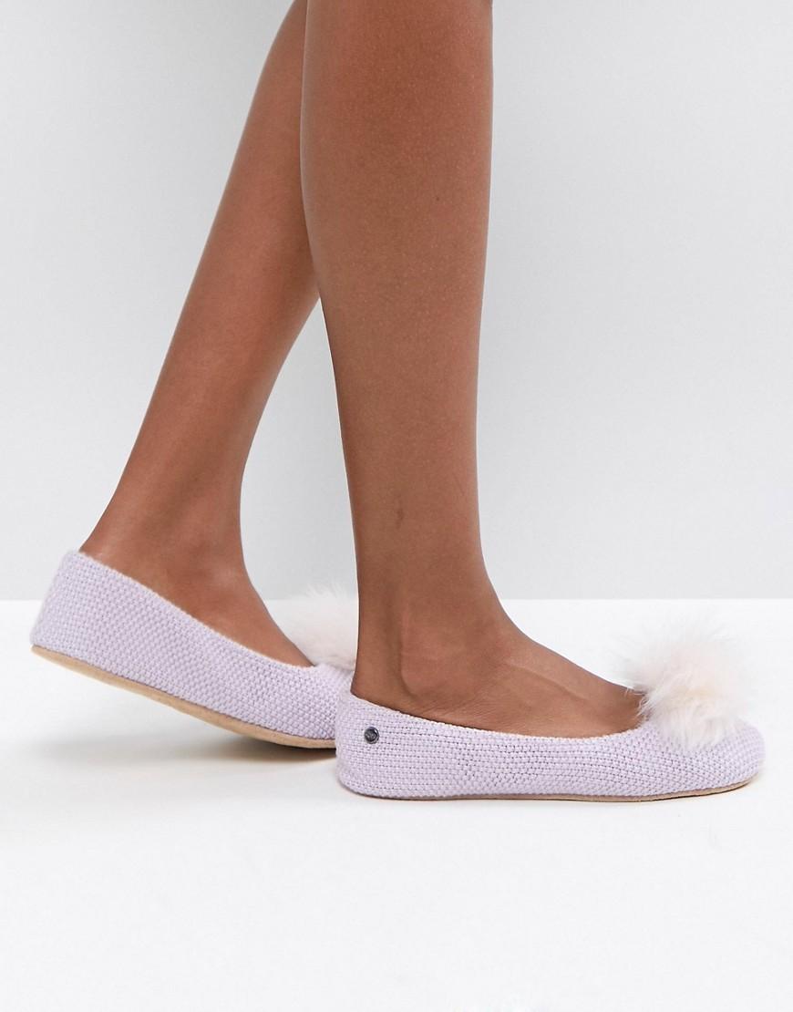 pink ugg slip ons