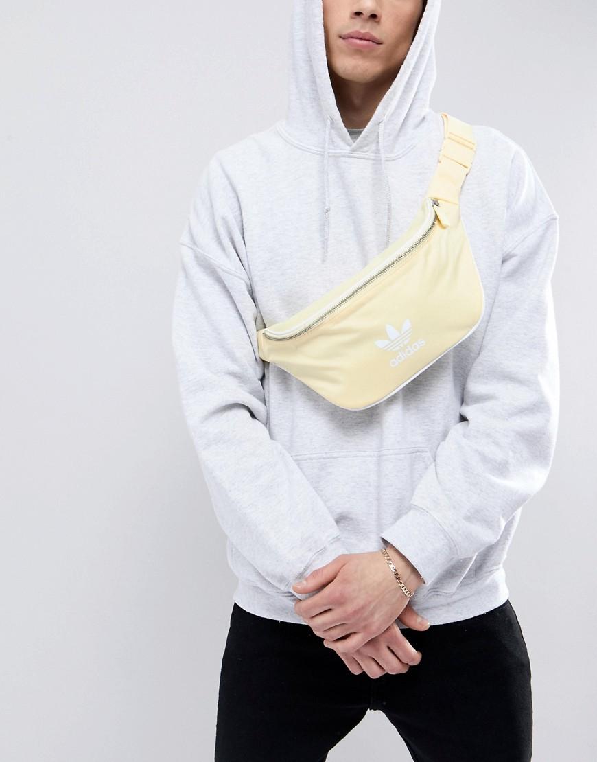adidas fanny pack yellow