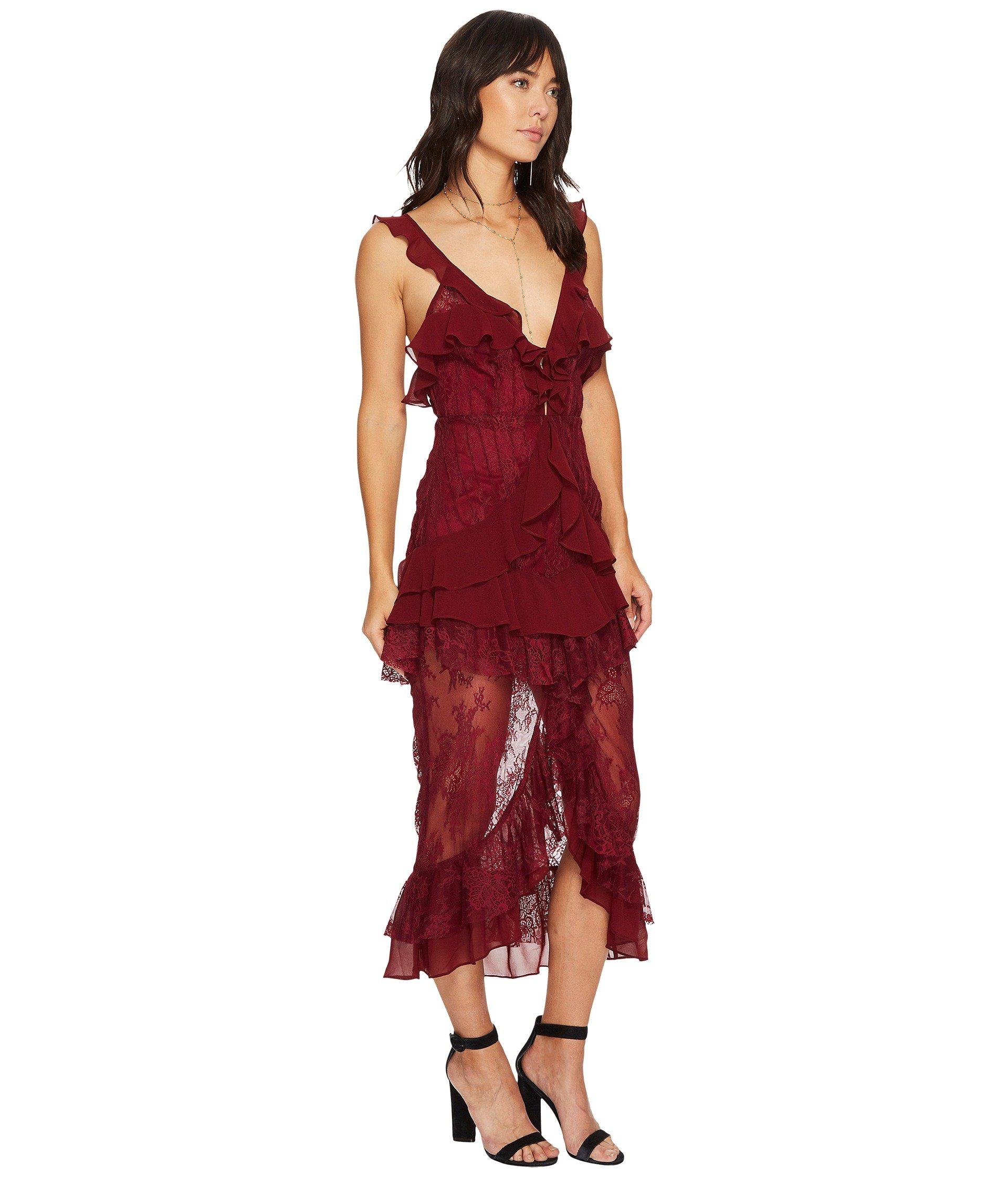 for love and lemons daphne midi dress