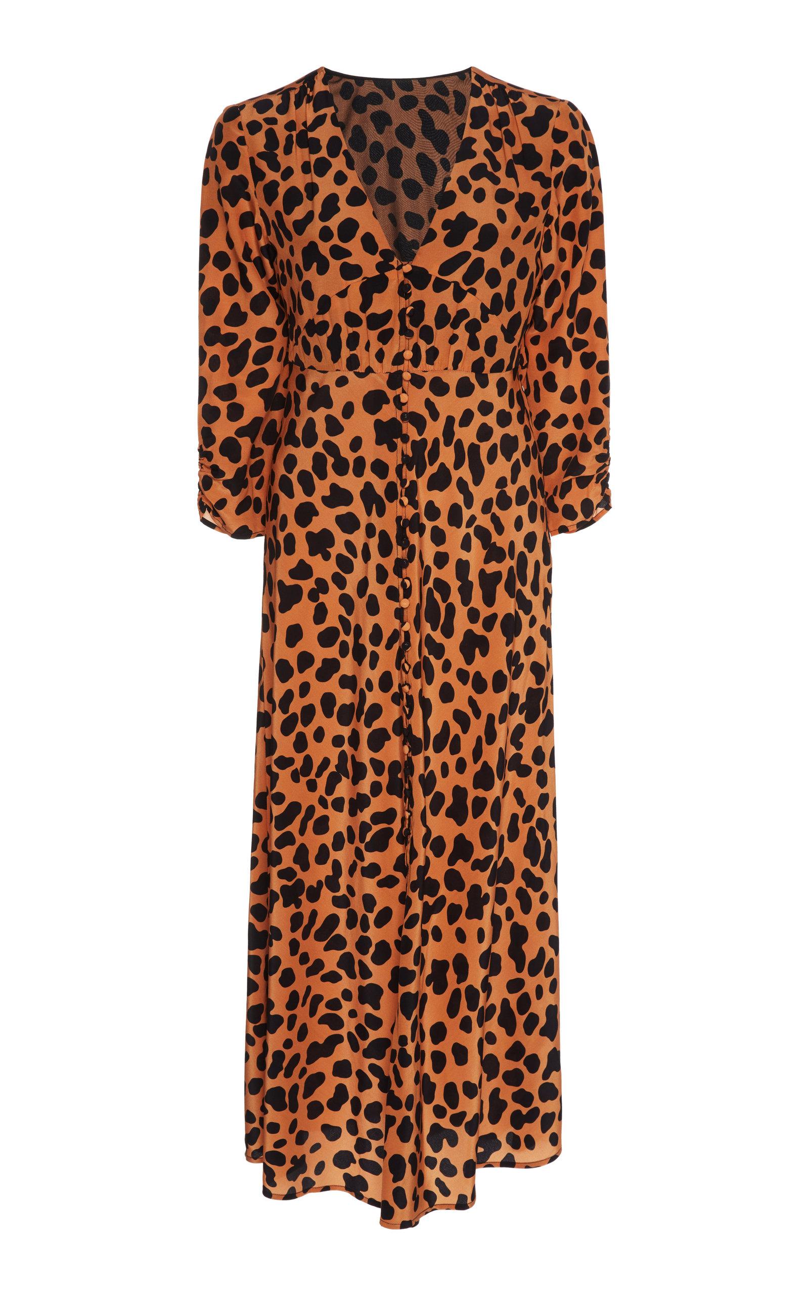 rixo katie dress leopard