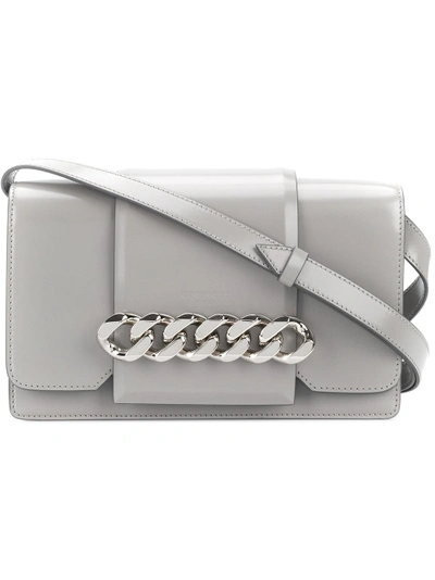 Shop Givenchy Infinity Bag In Grey