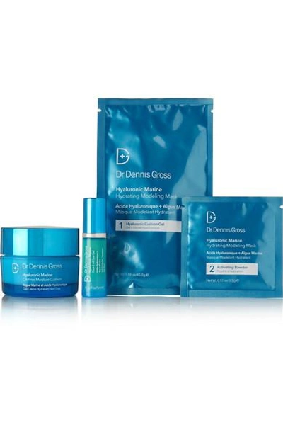 Shop Dr Dennis Gross Skincare Marine Moisture Rescue Kit - One Size In Colorless