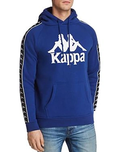 Kappa Banda Graphic Hoodie In Blue/ Black | ModeSens