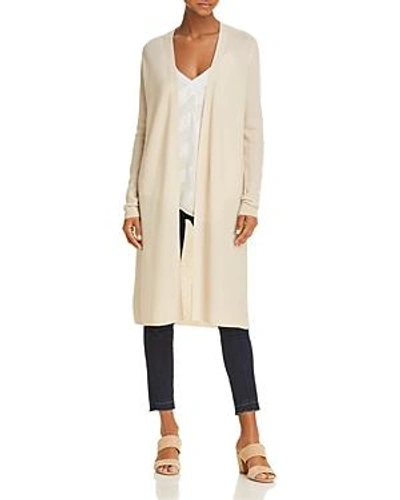 Shop Theory Torina Cashmere Duster Cardigan In Light Heather Beige