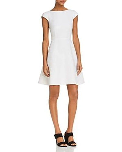 Shop Theory Cap-sleeve Dress In White