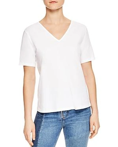 Shop Sandro Brother Lace-back Top In White