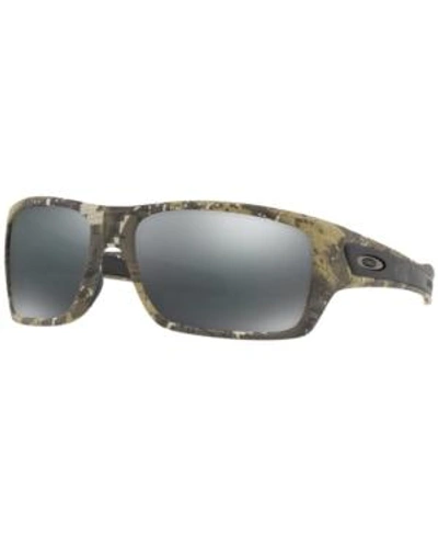 Shop Oakley Sunglasses, Oo9263 Turbine In Black/grey