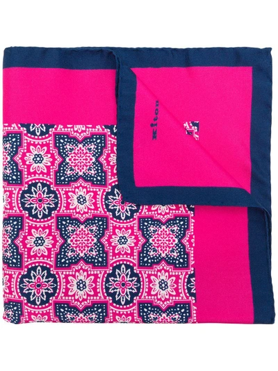 Shop Kiton Floral Print Scarf - Pink