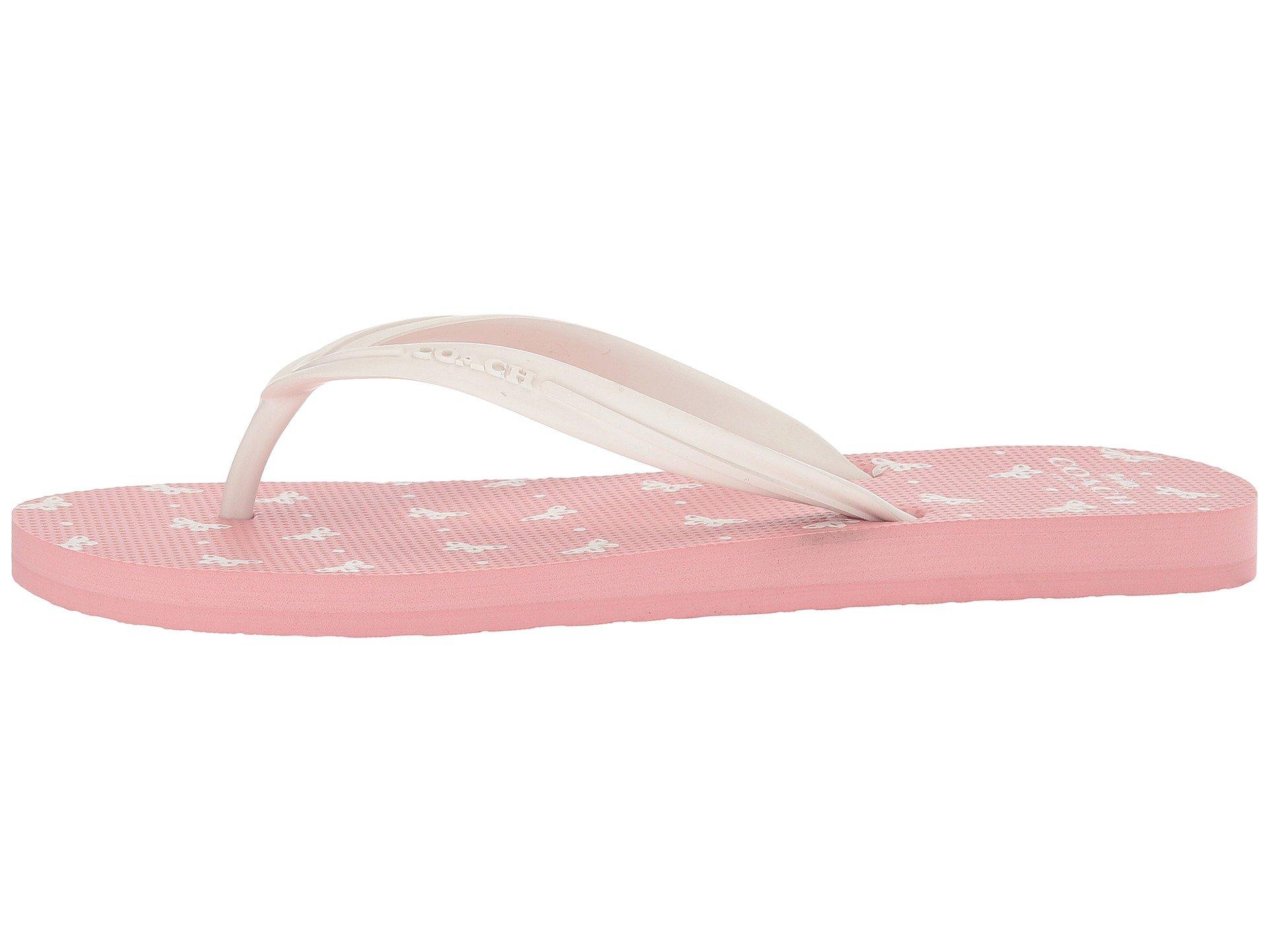 coach cleo flip flop