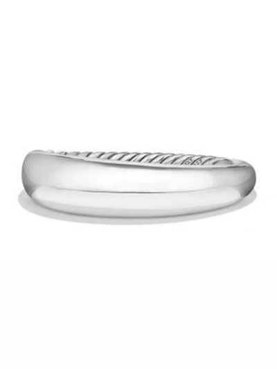 Shop David Yurman Pure Form Smooth Sterling Silver Bracelet