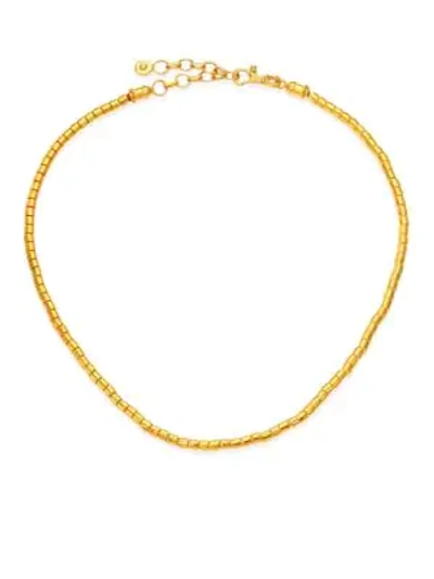 Shop Gurhan Women's Vertigo 24k Yellow Gold Single Strand Necklace