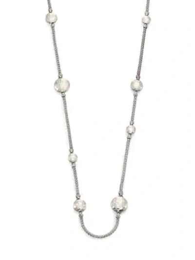 Shop John Hardy Women's Palu Sterling Silver Disc Sautoir Necklace