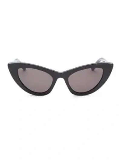 Shop Saint Laurent 52mm Black New Wave 213 Lily Sunglasses