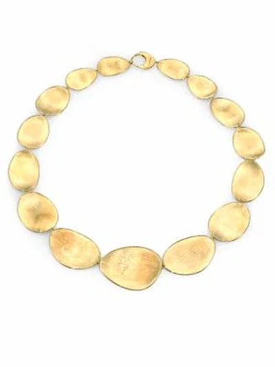 Shop Marco Bicego Lunaria 18k Yellow Gold Collar Necklace