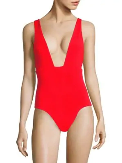 Shop Mara Hoffman One-piece Audrey Swimsuit In Vitality
