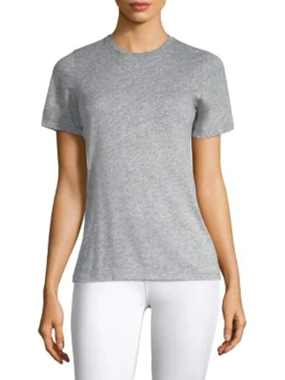 Shop Ag Jersey Tee In Speckled Heather Grey