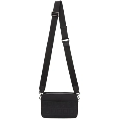 Fendi Black Logo-embossed Camera Bag In F0saj | ModeSens
