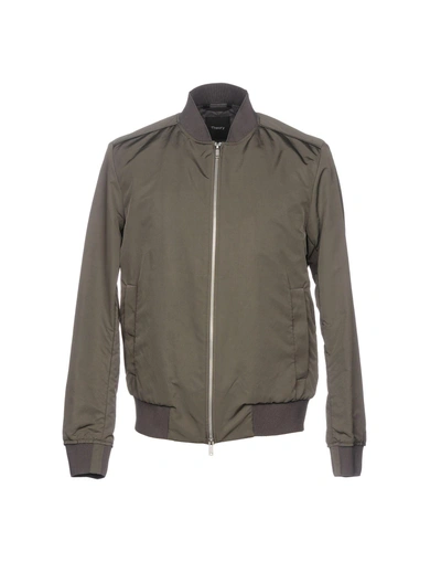 Shop Theory Bomber In Military Green