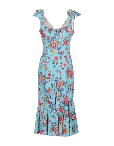 Shop Dolce & Gabbana Formal Dress In Azure