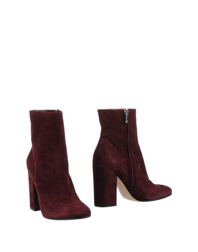 Shop Gianvito Rossi Ankle Boot In Maroon