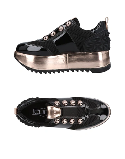 Shop Cult Woman Sneakers Black Size 8 Textile Fibers