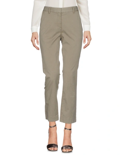 Shop Theory Casual Pants In Military Green