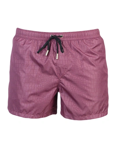 Shop Roberto Cavalli Beachwear In Purple