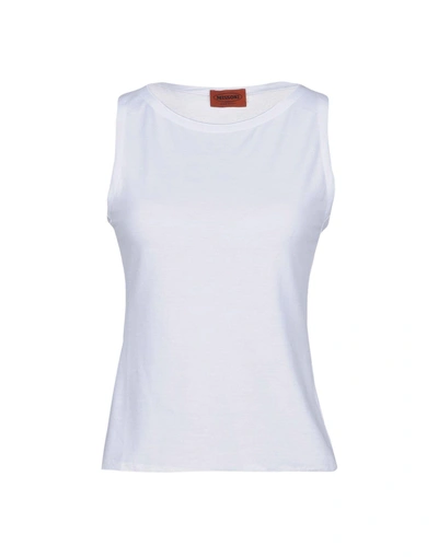 Shop Missoni T-shirt In White