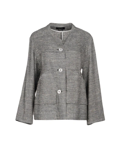 Shop Isabel Marant Blazers In Grey