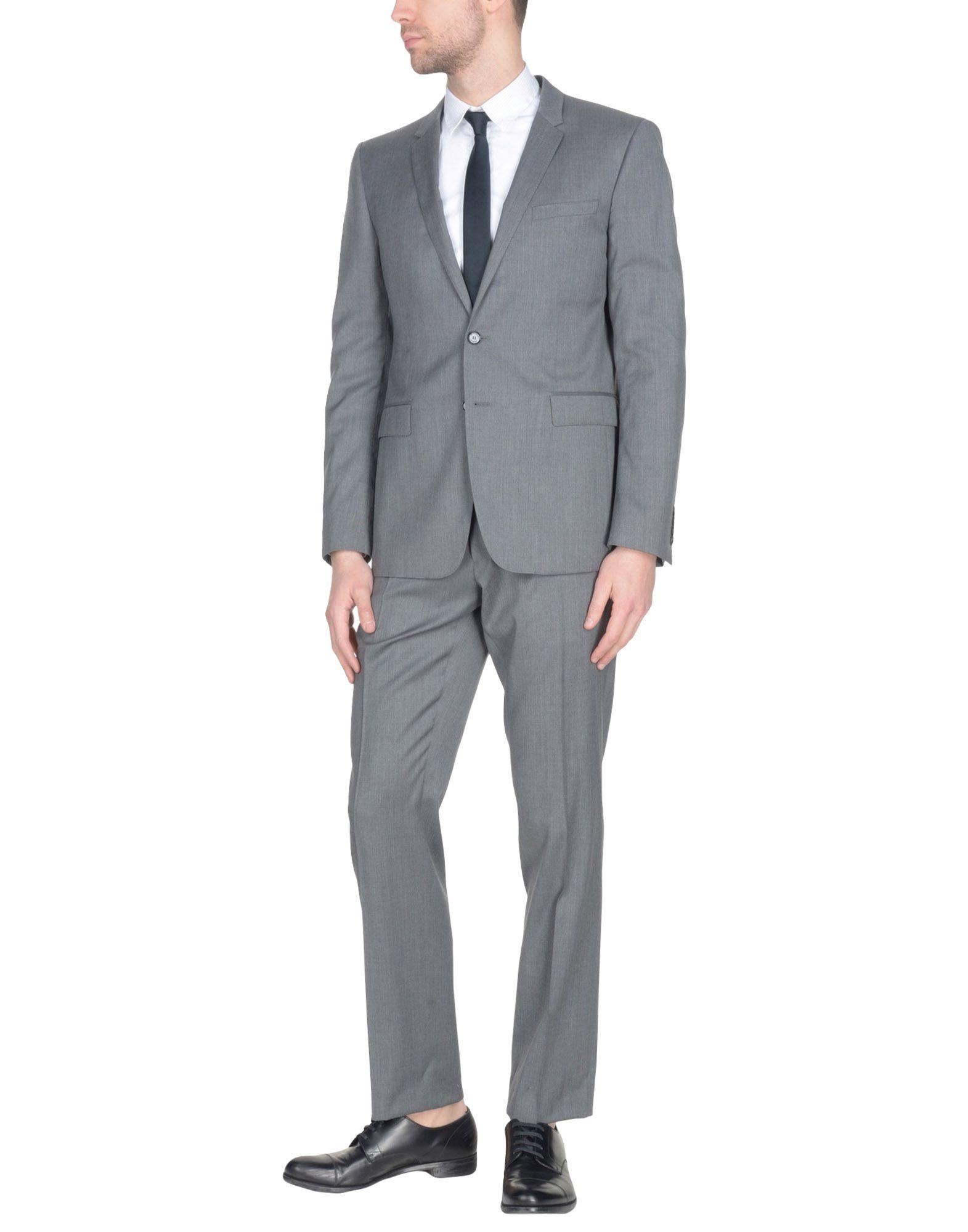 Burberry Suits In Grey | ModeSens
