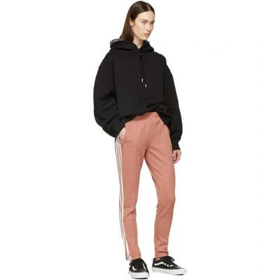 Shop Adidas Originals Pink Sst Track Pants In Ash Pink