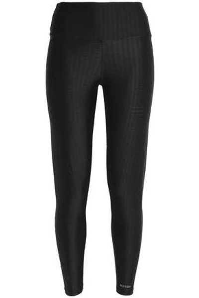 Shop Bodyism Ribbed Stretch Leggings In Black