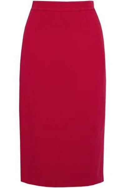 Shop Antonio Berardi Woman Crepe Skirt Crimson