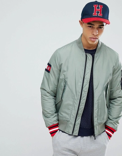 Tommy Hilfiger Chainsmokers Bomber Jacket - Green | ModeSens