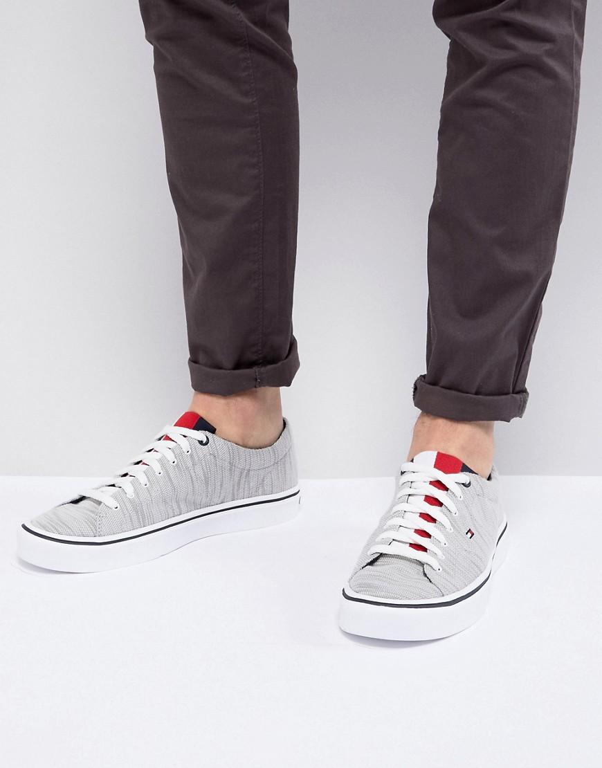 tommy hilfiger knitted lightweight sneaker