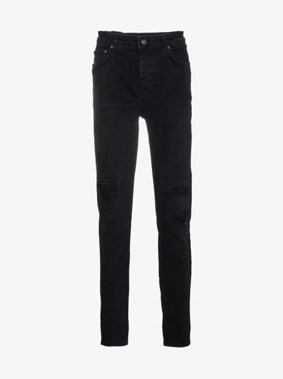 Shop Ksubi Chitch Boneyard Denim Jeans In Black